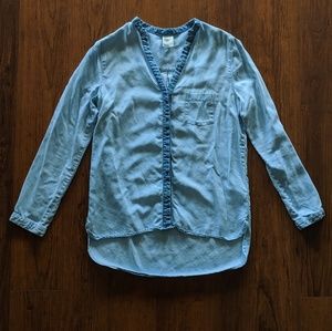 H&M Denim Long Sleeve Button Down